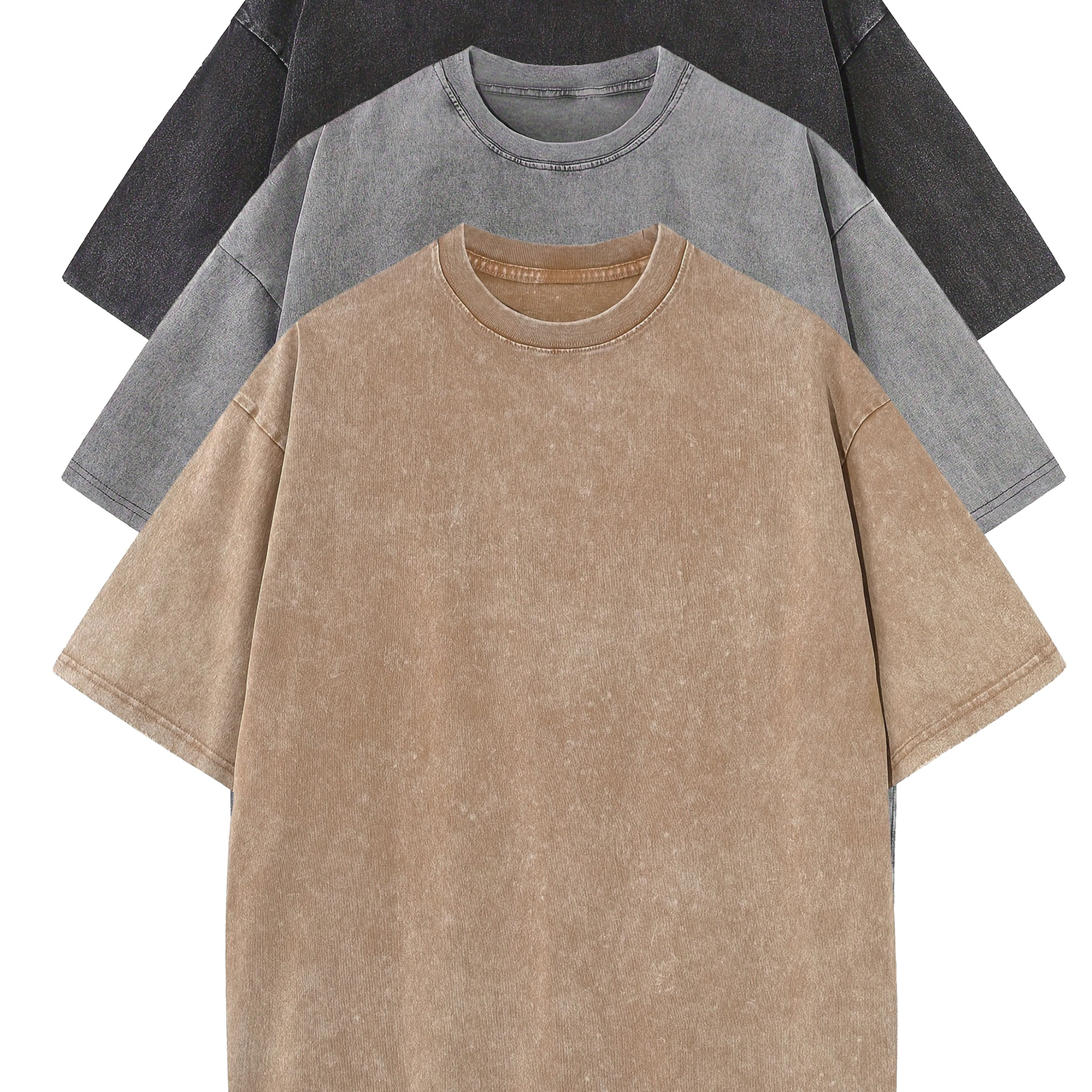 Kit 3 Camisetas Masculinas 100% Algodão – Básica, Confortável e Leve para o Verão