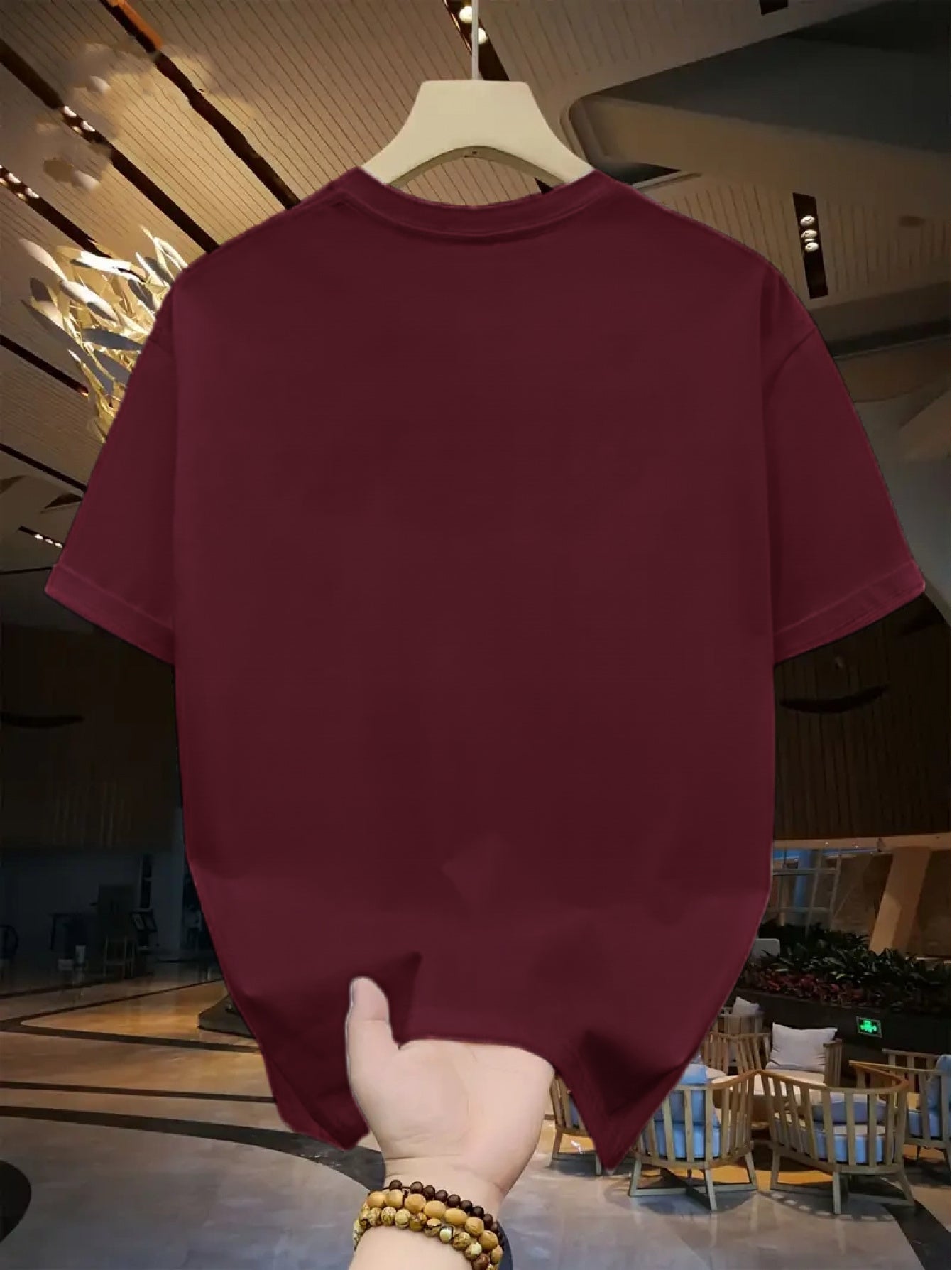 Camiseta Masculina 100% Algodão – Modelo Boston Minimalista, Gola Redonda, Respirável para o Verão, Conforto Premium para Uso Diário, Casual ou Formal