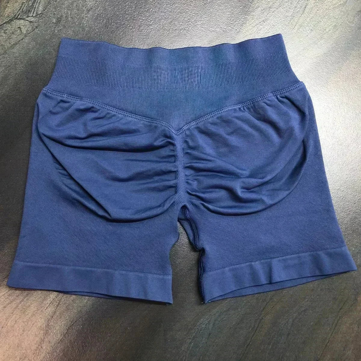 Shorts feminino academia liso Bermudinha malhar cintura Alta