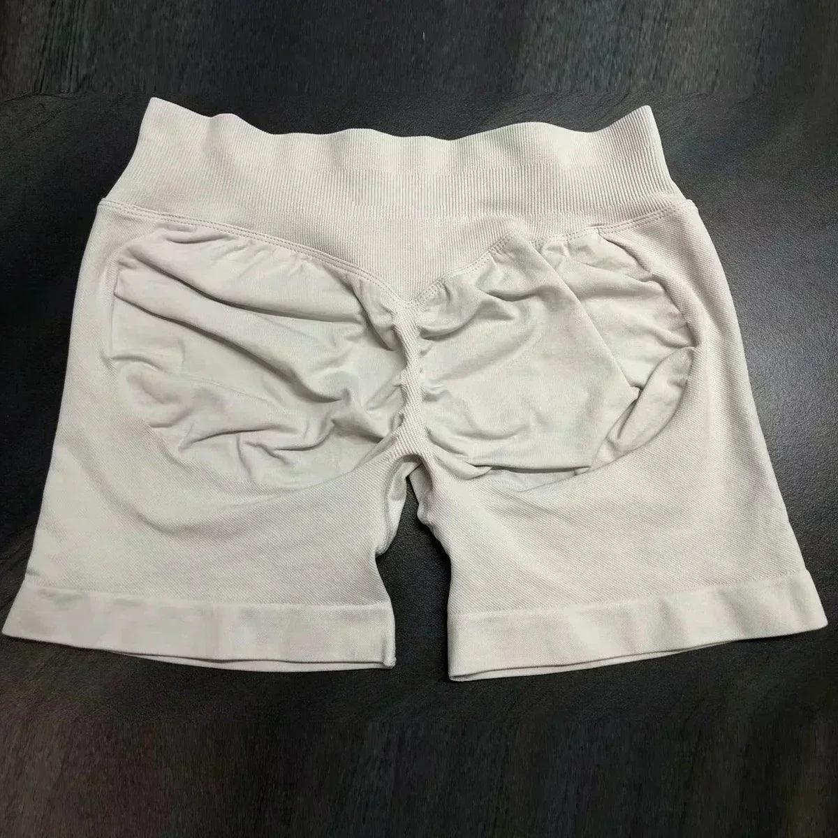 Shorts feminino academia liso Bermudinha malhar cintura Alta