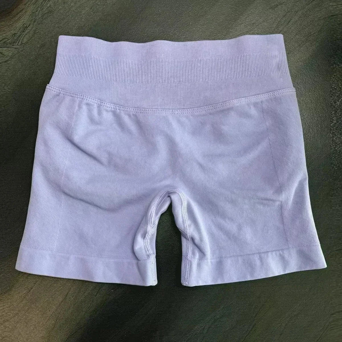 Shorts feminino academia liso Bermudinha malhar cintura Alta