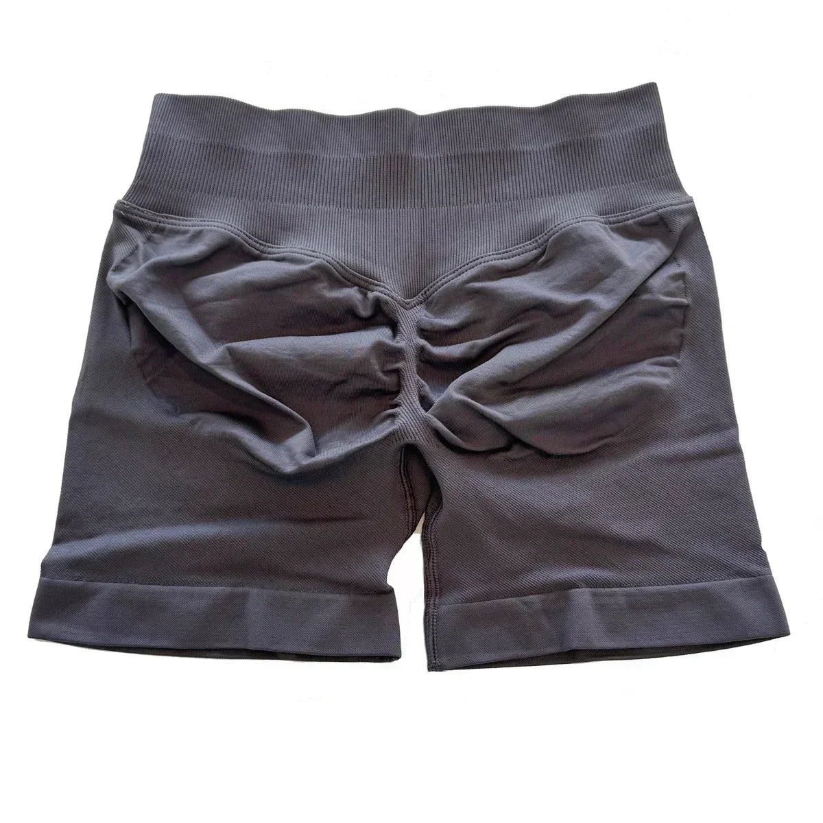 Shorts feminino academia liso Bermudinha malhar cintura Alta