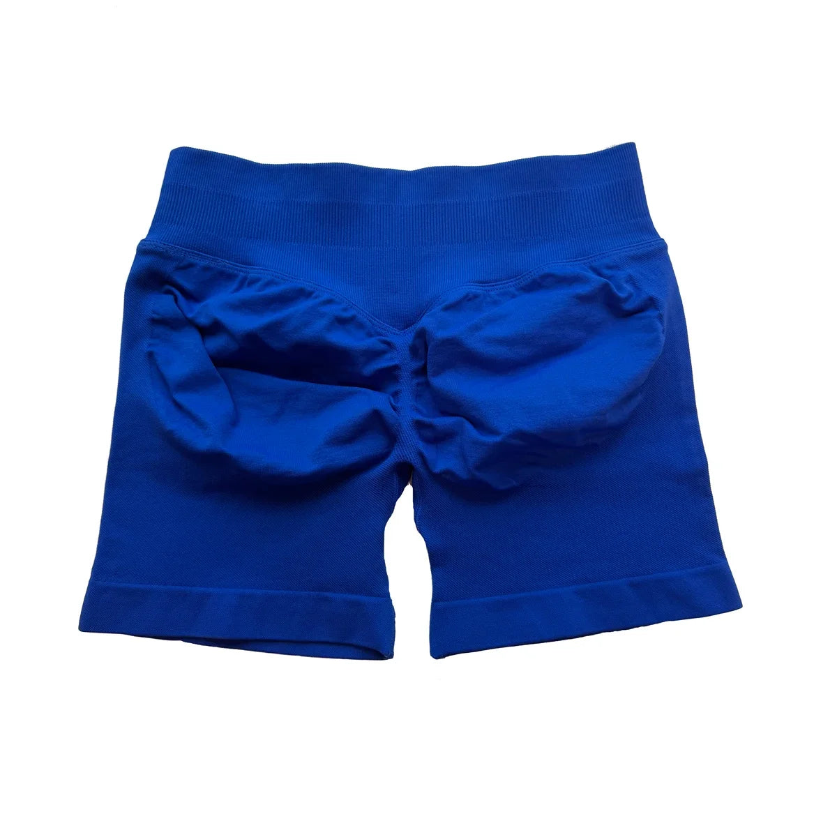 Shorts feminino academia liso Bermudinha malhar cintura Alta