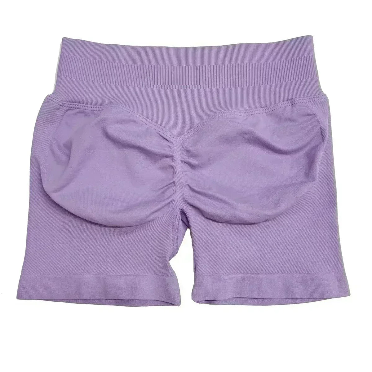 Shorts feminino academia liso Bermudinha malhar cintura Alta