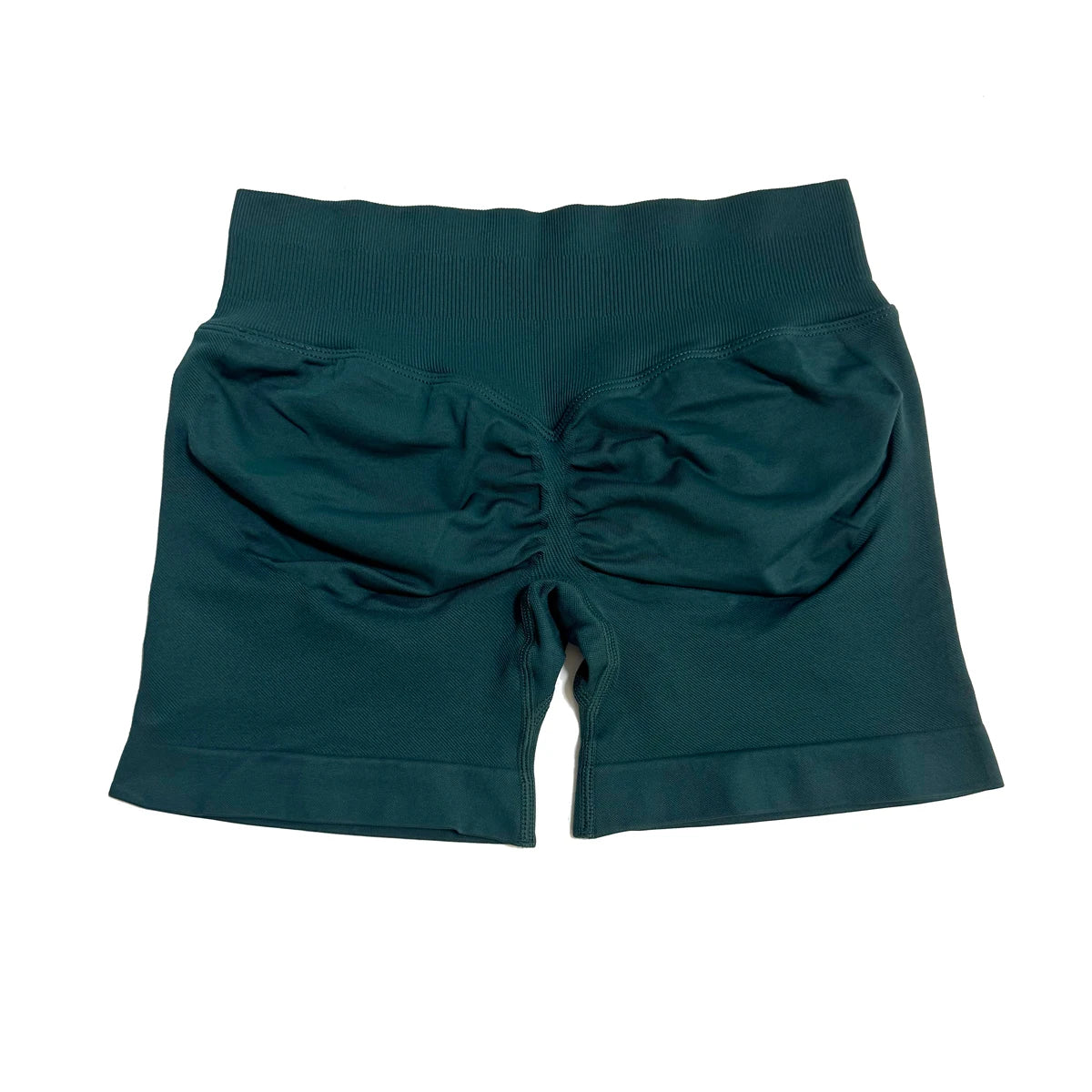 Shorts feminino academia liso Bermudinha malhar cintura Alta