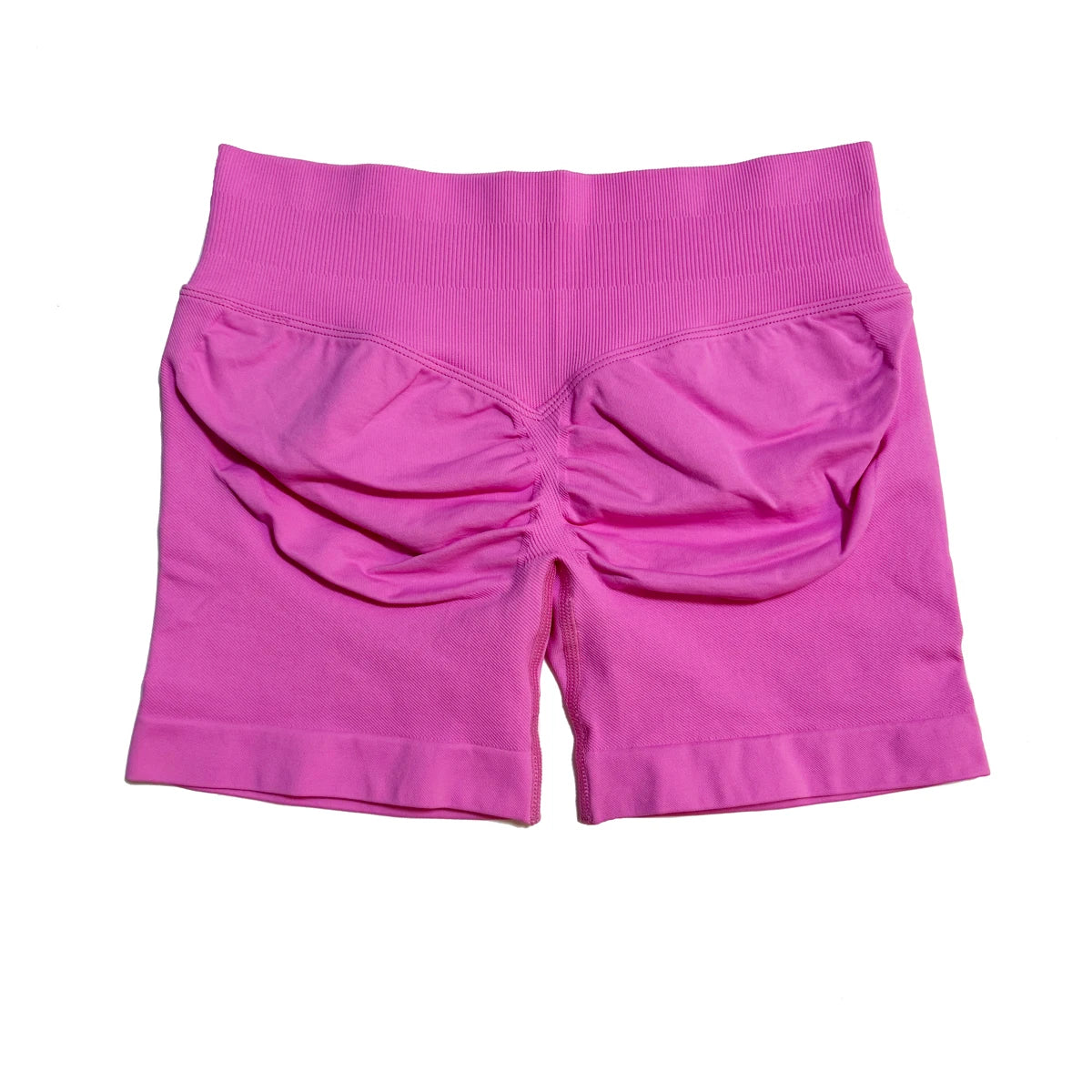 Shorts feminino academia liso Bermudinha malhar cintura Alta