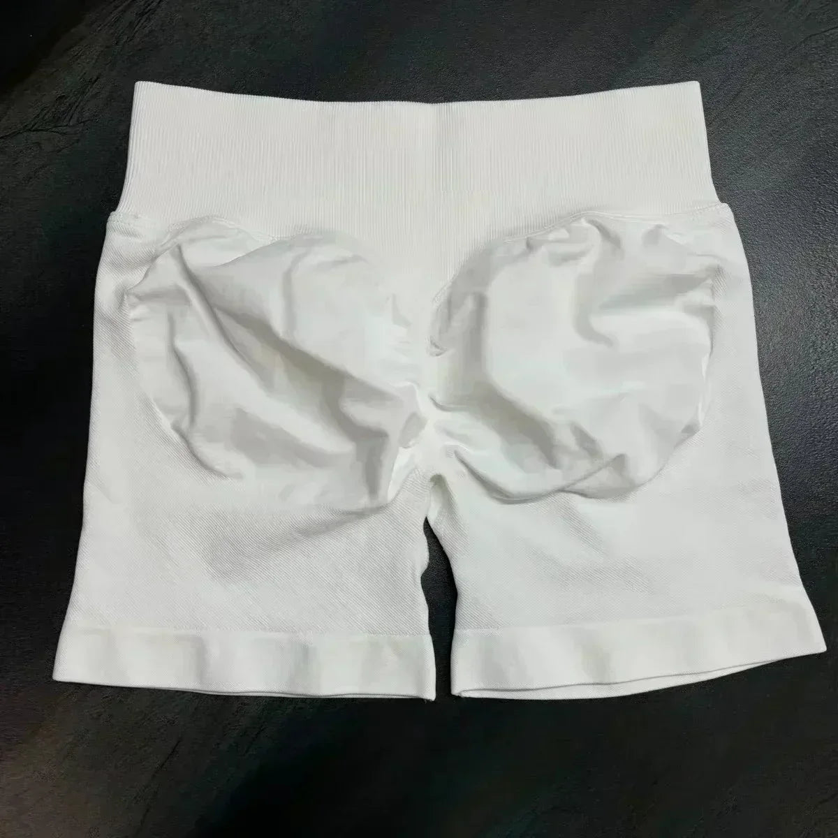 Shorts feminino academia liso Bermudinha malhar cintura Alta