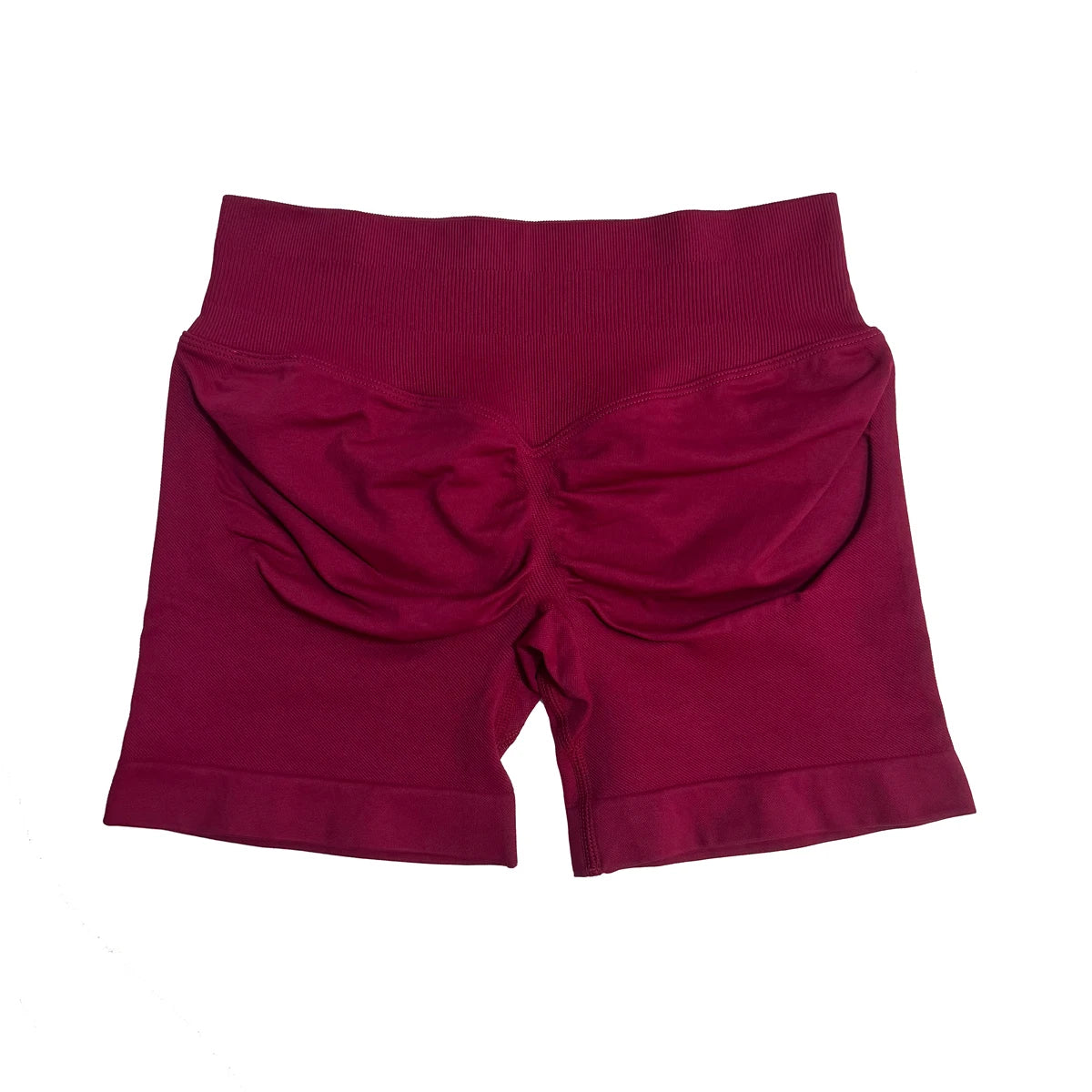 Shorts feminino academia liso Bermudinha malhar cintura Alta