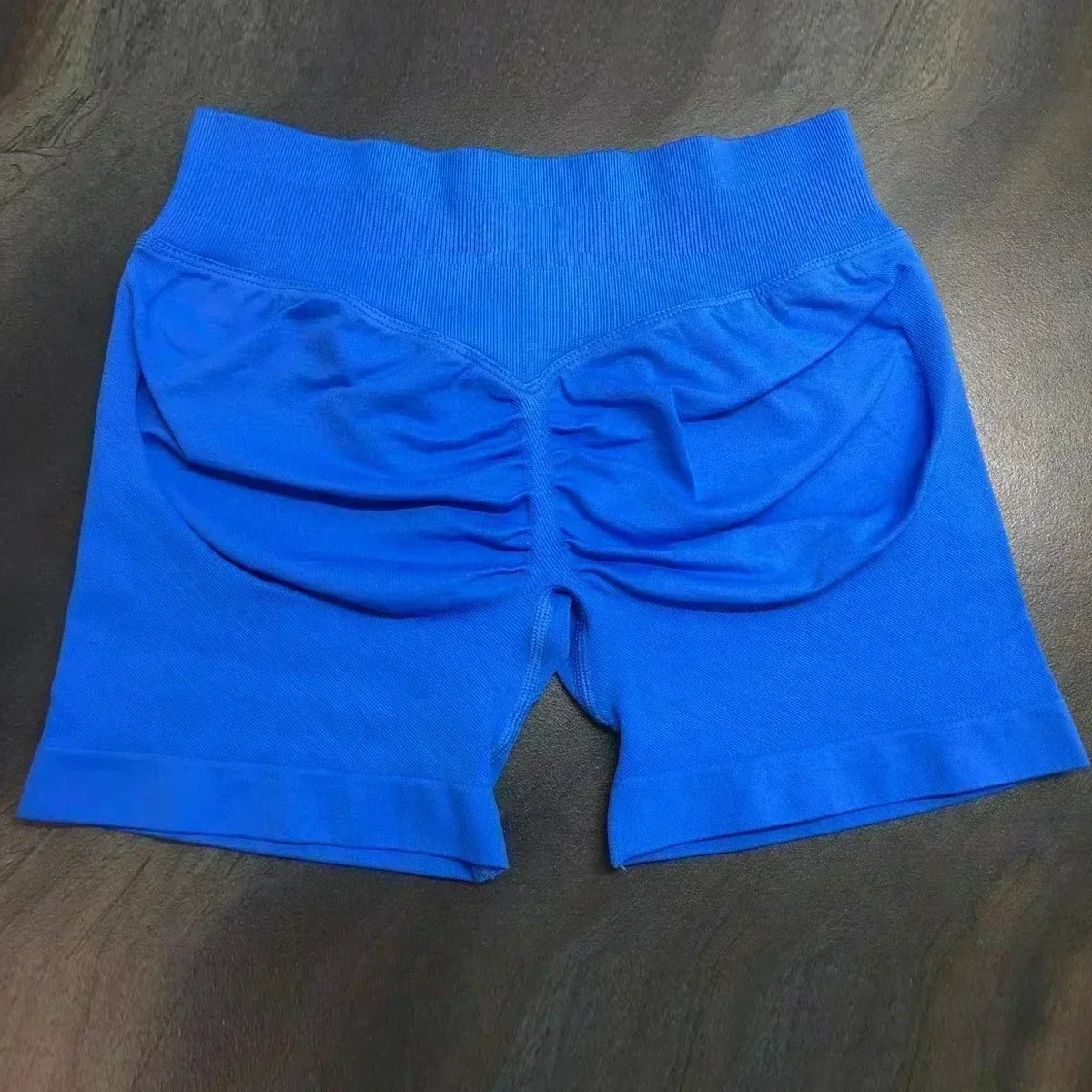 Shorts feminino academia liso Bermudinha malhar cintura Alta