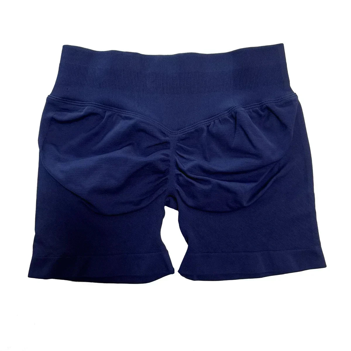 Shorts feminino academia liso Bermudinha malhar cintura Alta