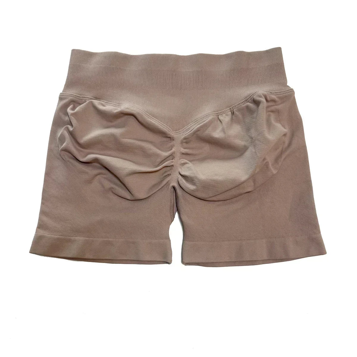 Shorts feminino academia liso Bermudinha malhar cintura Alta