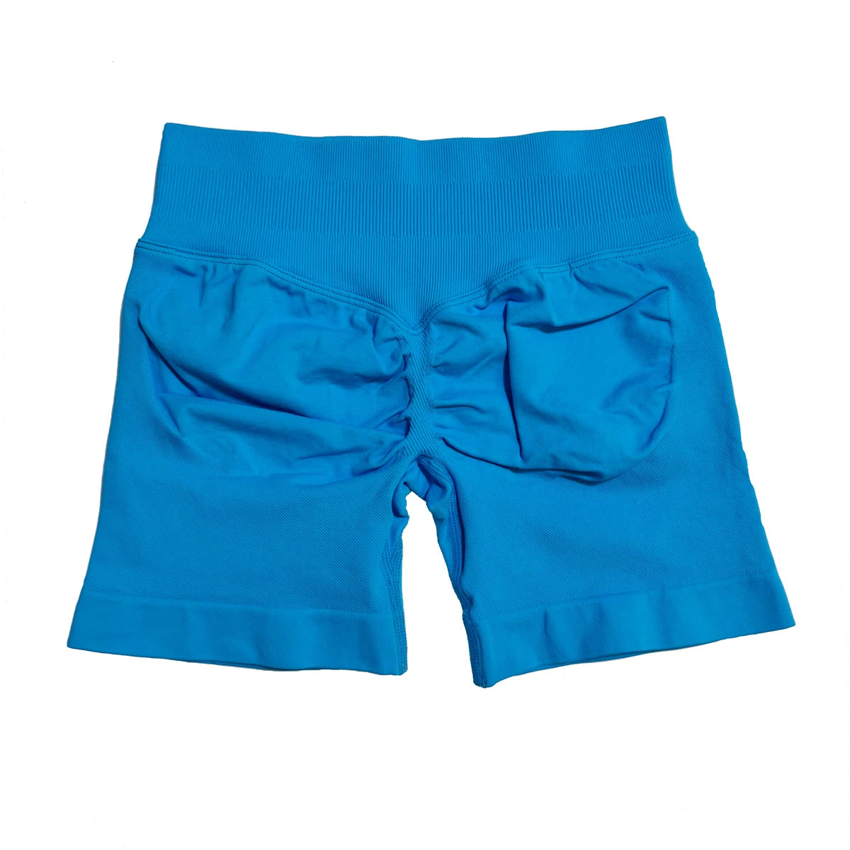 Shorts feminino academia liso Bermudinha malhar cintura Alta