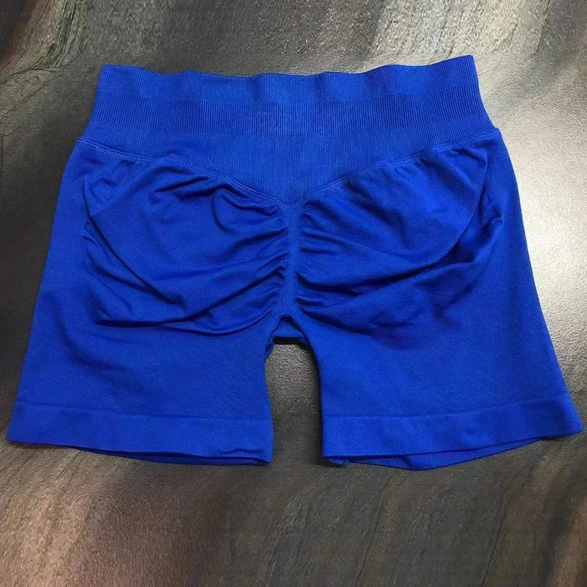Shorts feminino academia liso Bermudinha malhar cintura Alta