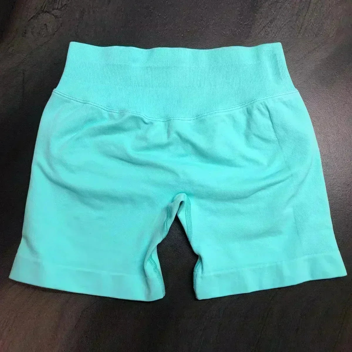 Shorts feminino academia liso Bermudinha malhar cintura Alta