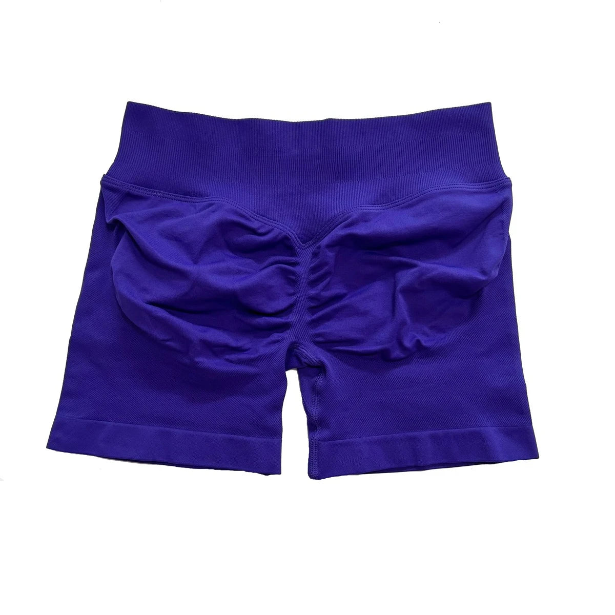 Shorts feminino academia liso Bermudinha malhar cintura Alta