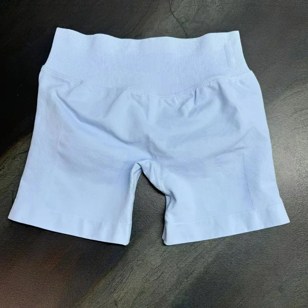 Shorts feminino academia liso Bermudinha malhar cintura Alta