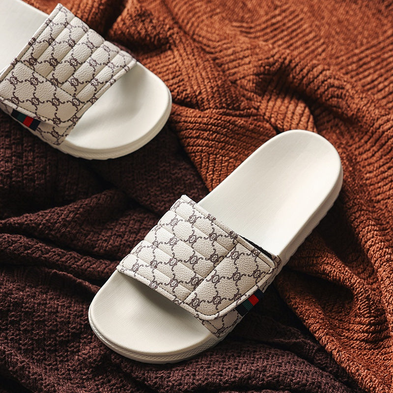 Chinelo Masculino Luxo Slip-On – Sola EVA Almofadada, Conforto Extremo, Para Uso Interno e Externo (Unissex)