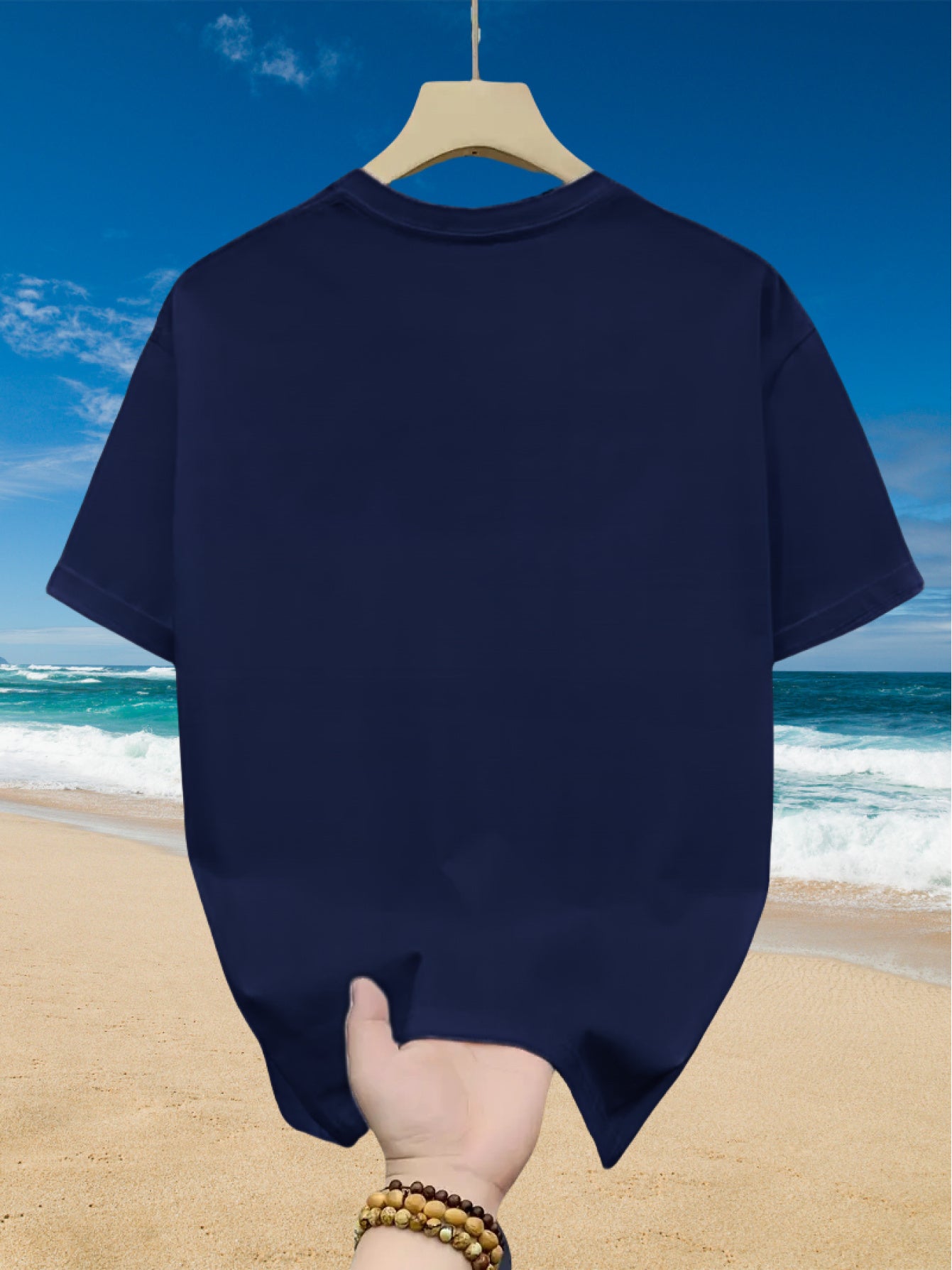 Camiseta Masculina 100% Algodão – Modelo Boston Minimalista, Gola Redonda, Respirável para o Verão, Conforto Premium para Uso Diário, Casual ou Formal